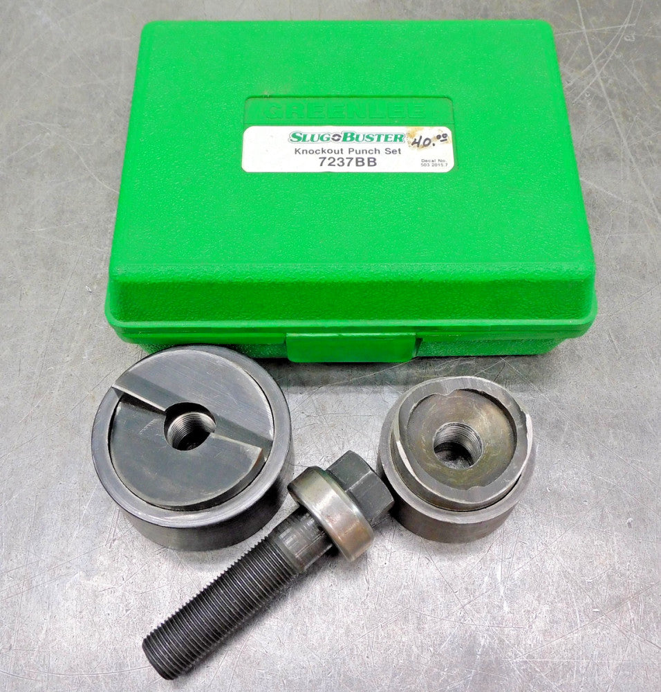 Greenlee 7237BB Slug-Buster Knockout Punch Set 1-1/2" & 2"