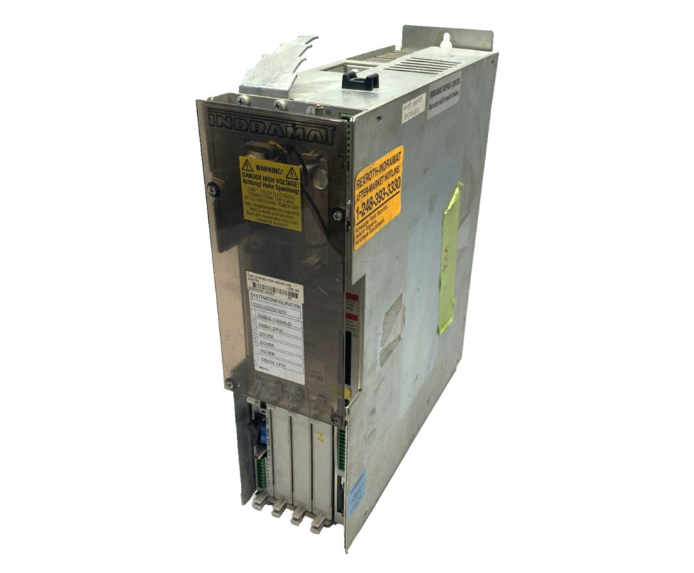 Indramat DDS02.1-W025-DS01-02-FW Digital AC Servo Controller DDS02.1-W025-D
