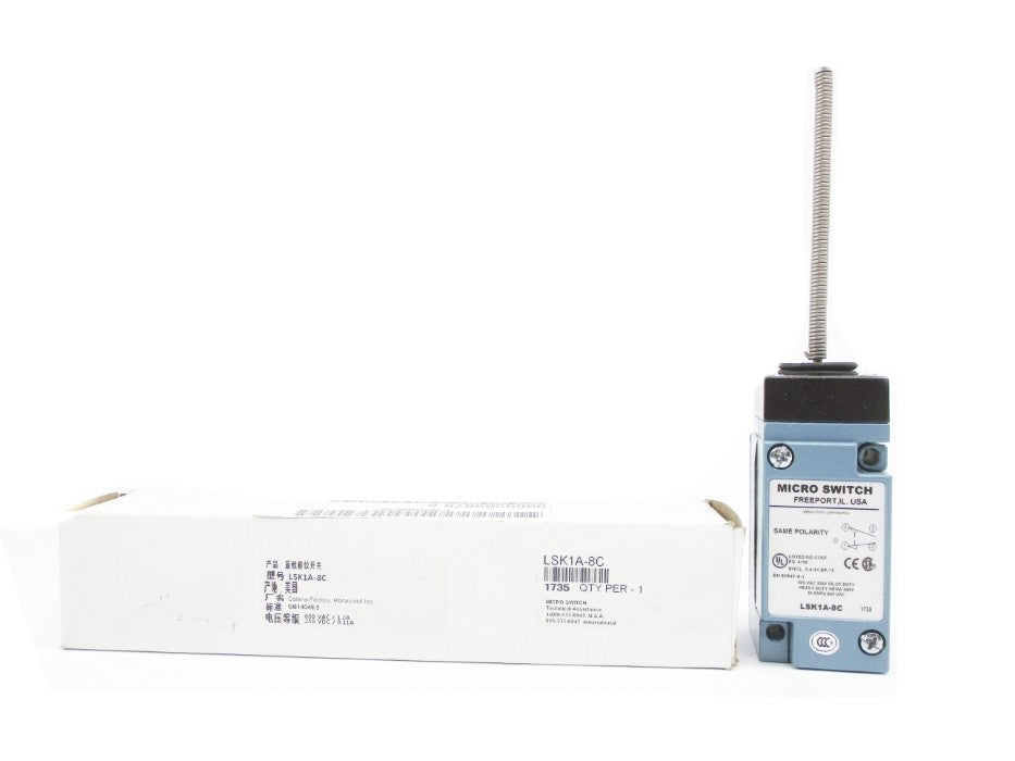 MICRO SWITCH LSK1A-8C 600VAC 10A NSMP