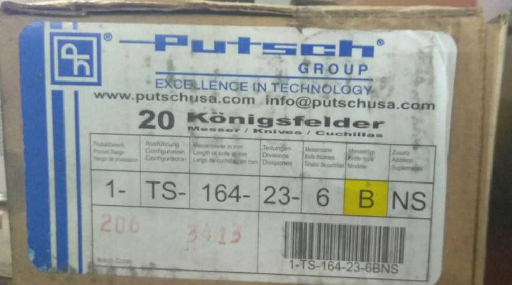 PUTSCH KNIVES 1-TS-164-23-6BNS (B)