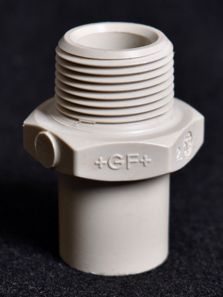 Georg Fischer 25mm 3/4" Male Adapter NRT + PP Butt Fusion 727.914.557