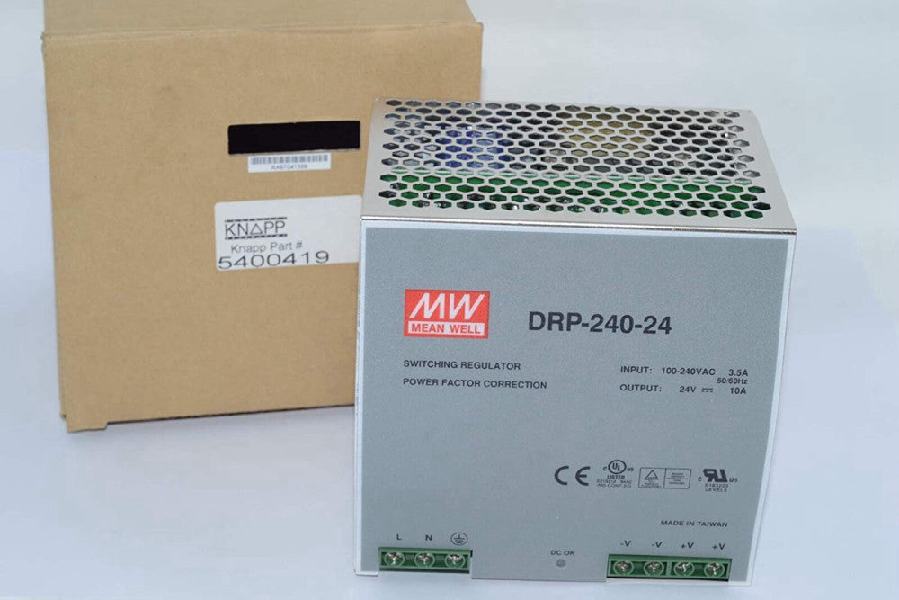 MEANWELL DRP-240-24 Power Supply 24V 10A New In Box