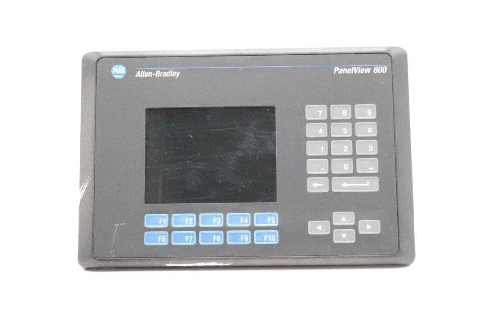 Allen-Bradley 2711-K6C2 /C Rev A. FRN 4.44 PanelView 600 (Small Scuffs on Front)