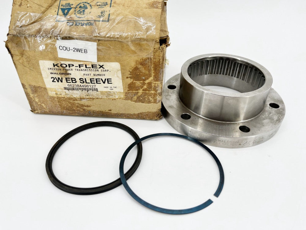 New Kop-Flex 2W EB SLEEVE Gear Coupling Standard Sleeve Size 2 Waldron