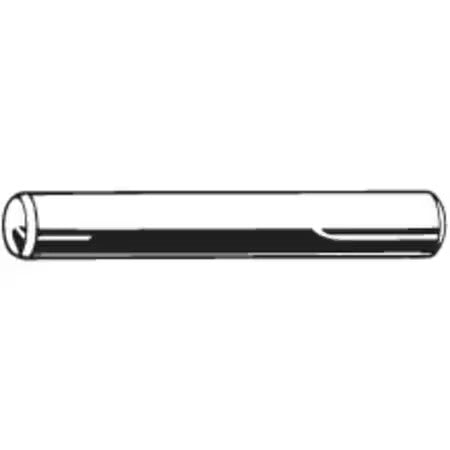 Zoro Select M39080.025.0006 Dowel Pin,Plain,2.5Mm Dia. X 6Mml.,Pk100