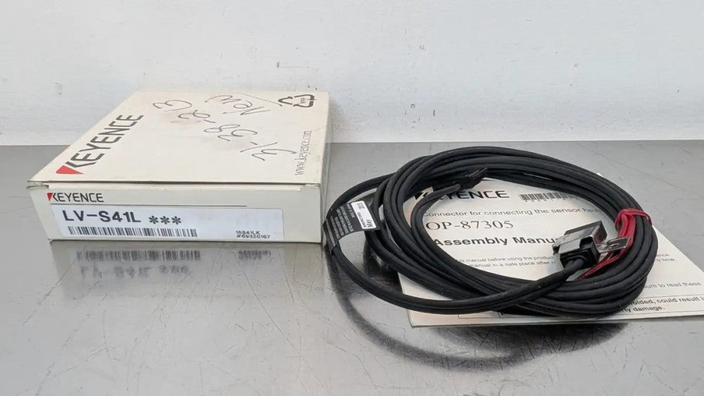 Keyence LV-S41L Reflective Sensor 120-480mm Max