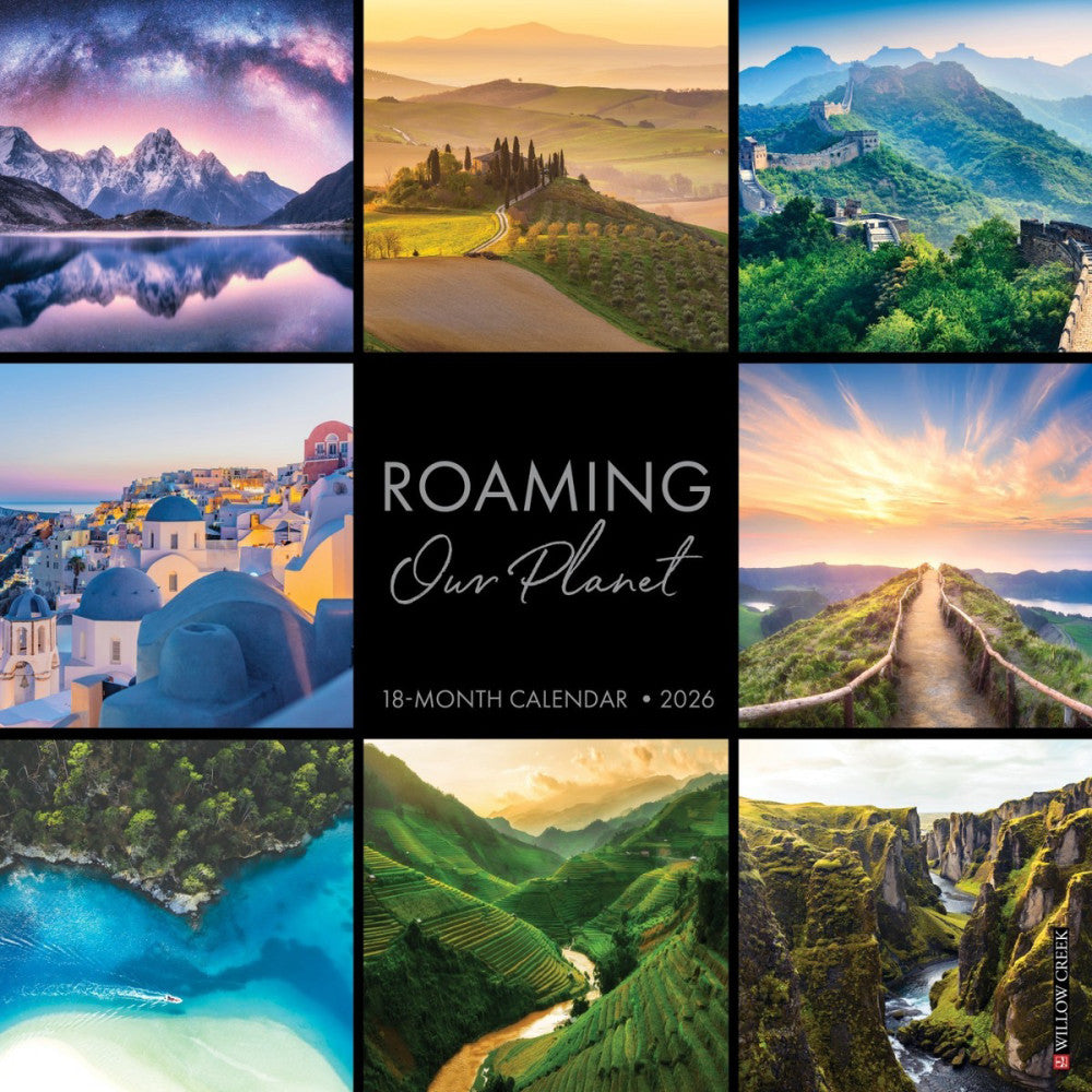 Roaming Our Planet  12" x 12" Wall Calendar (free shipping)