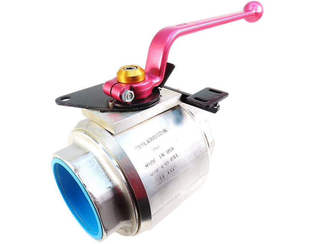 Parker BVAL40USS2NK Series BVAL 2-1/2" 400PSI Nitrile Seal Ball Valve NEW NO BOX