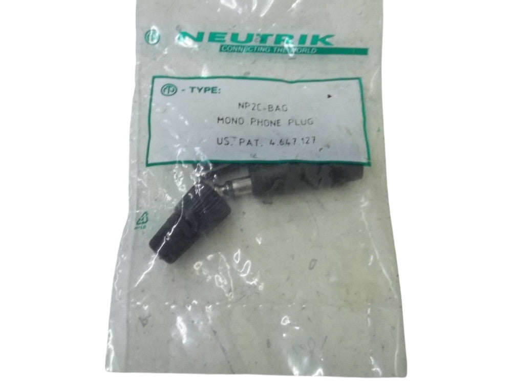 NEUTRIK NP2C-BAG MONO. PHONE PLUG NSMP