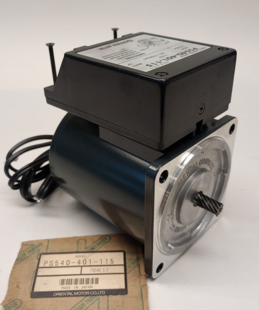 Oriental Motor PS540-401-115 Used Speed Control Motor 40W 115V 60hz 90-1700rpm