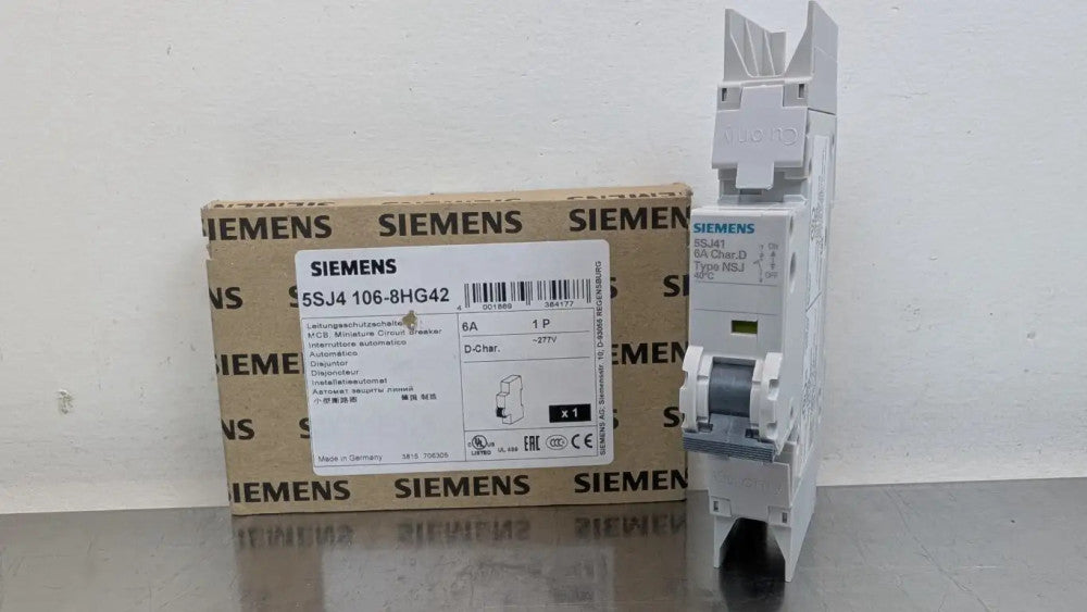 Siemens 5SJ4106-8HG42 Miniature Circuit Breaker 230VAC 6A