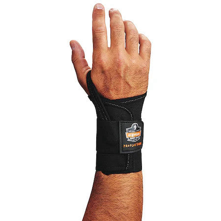 Ergodyne 4000 Wrist Support, Left, S, Black