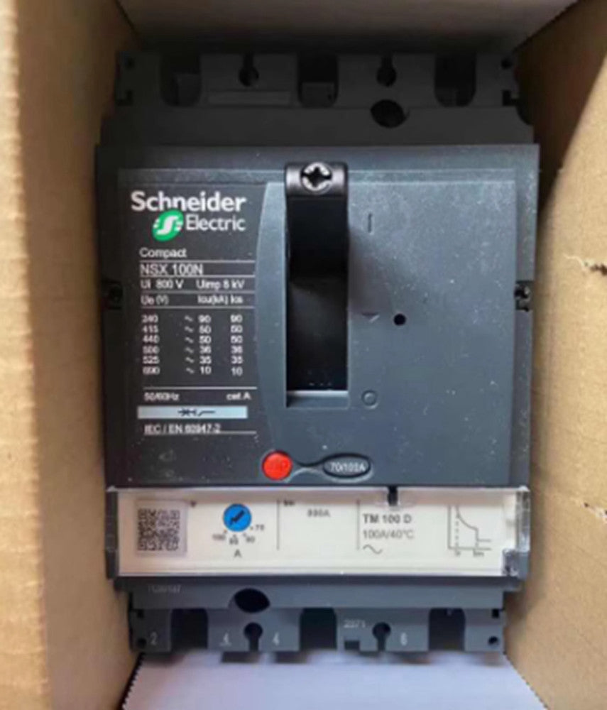 One Brand New SCHNEIDER LV429763 Circuit Breaker NSX100H
