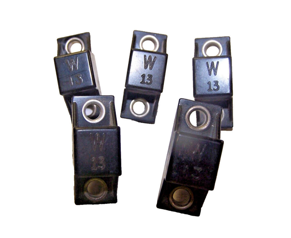 5) ALLEN BRADLEY W STYLE OVERLOAD HEATER ELEMENT  W13  LOT OF 5