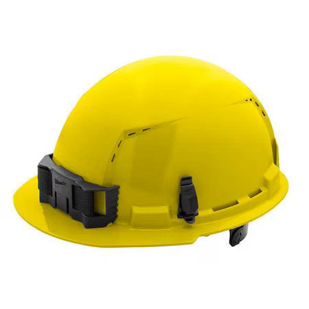 Milwaukee Tool 48-73-1222 Bolt Yellow Front Brim Vented Hard Hat W/6Pt