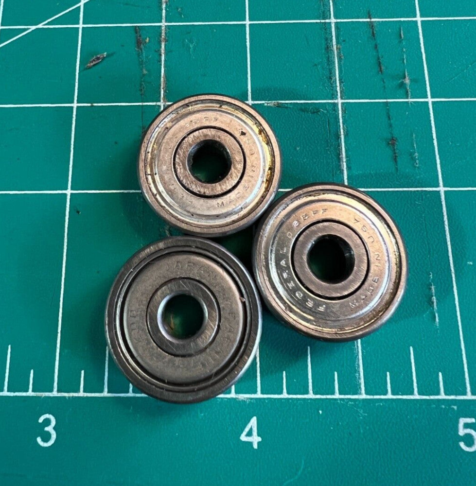 (Lot of 3) FAFNIR 35KDD TIMKEN FEDERAL 35FF MOGUL Ball Bearings