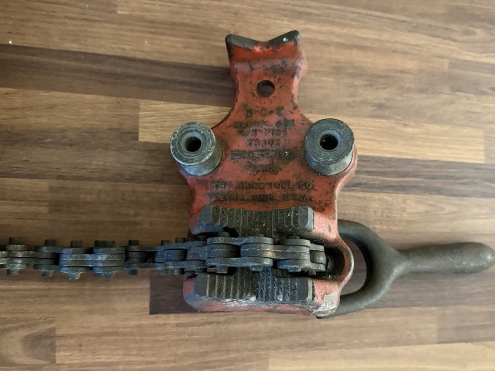 THE RIDGE TOOL CO. RIDGID B-C-2 Bend' C. Cap 1/2" Pipe Bender Elyria, Ohio USA