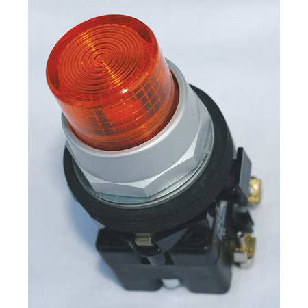 Eaton Ht8ba Pilot Light Lens,30Mm,Amber,Plastic
