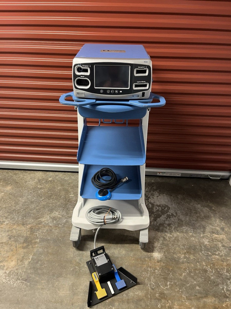 Covidien Valleylab FT10 Electrosurgical Unit With Cart Foot Pedals Adapters