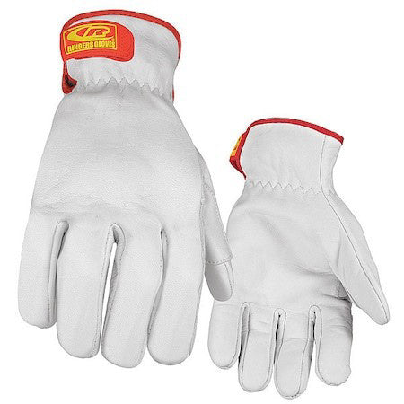 Ringers Gloves 664-11 Leather Drivers Gloves, Hook-And-Loop Cuff, Keystone