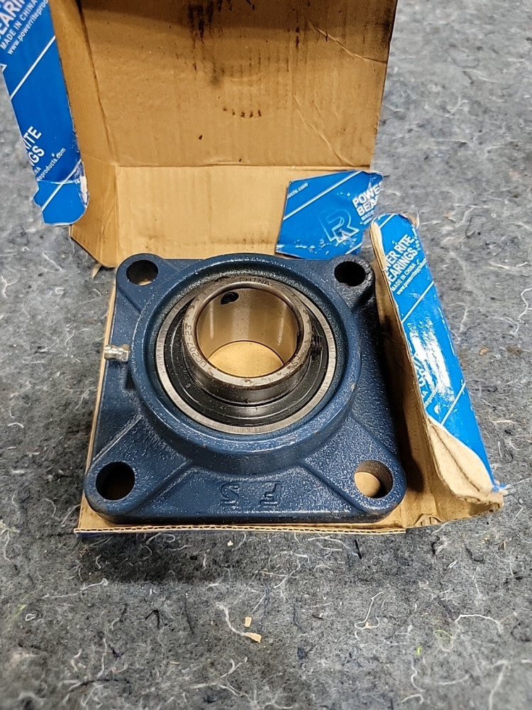  Power Rite 1-7/16" 4 Bolt Flange Bearing, UCF207-23 UCF207