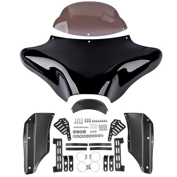 Batwing Fairing Windscreen & Hardware Kit Fits for Harley Heritage Touring Road