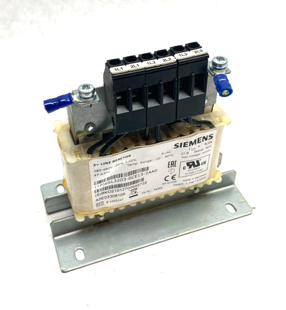 Siemens 6SL3203-0CE13-2AA0 SINAMICS Line Reactor 3~ 380-480V