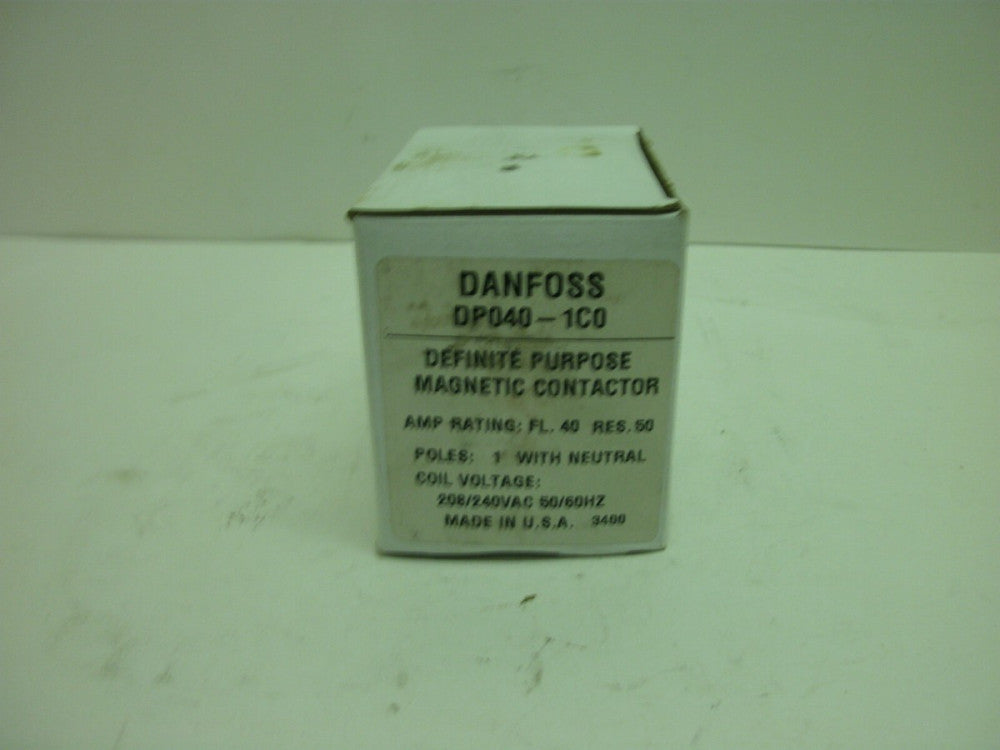 DANFOSS DP040-1C0 DEFINITE PURPOSE MAGNETIC CONTACTOR 1 POLE RES.50 NEW IN BOX