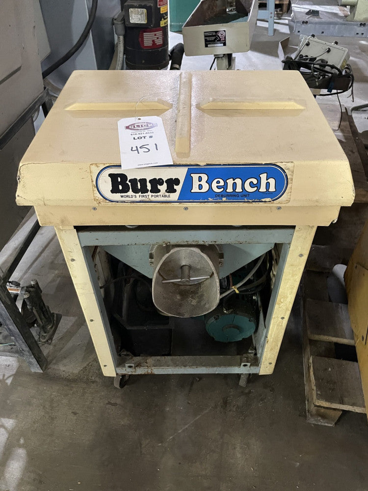 Hutson Burr Bench 914BB Vibratory Parts Deburring / Tumbling Finishing Machine