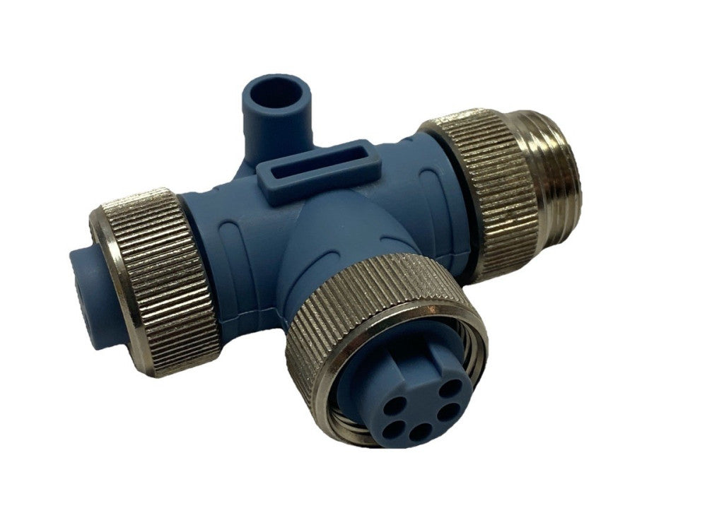 Turck RSM-2RKM 57 MiniFast 3-Way Tee Connector 7/8" Minifast 5-Pin U0141