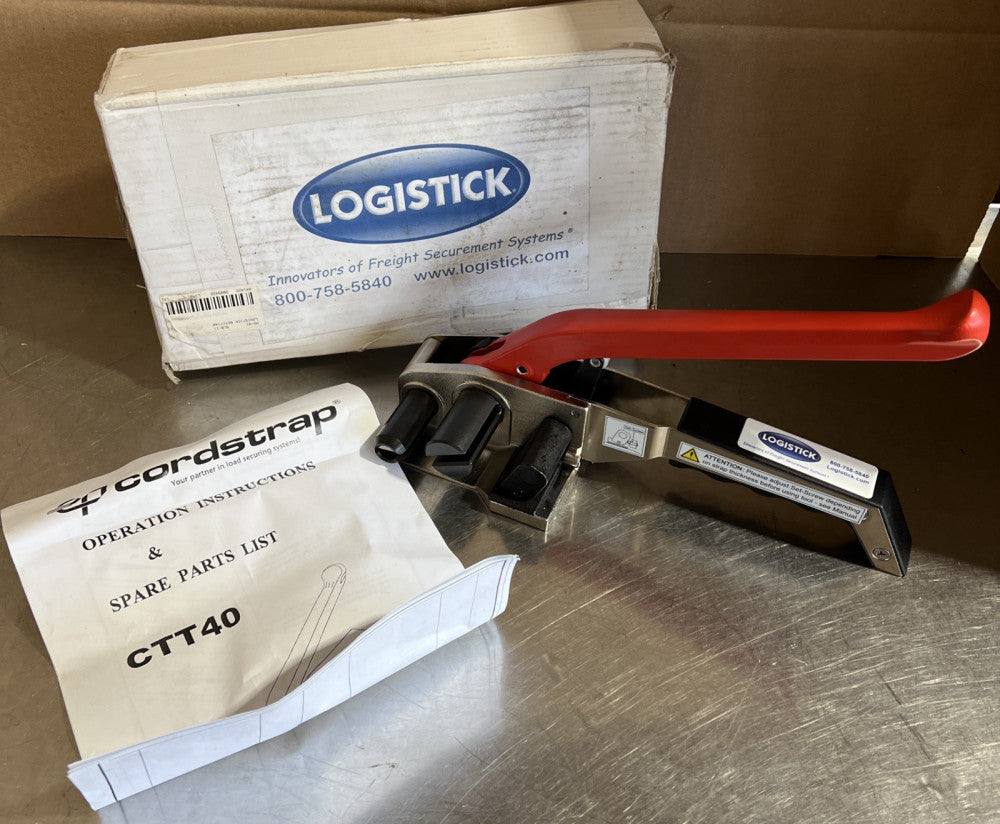 Logistick BDTCTT40 Heavy Duty Banding Tensioner Nos Surplus