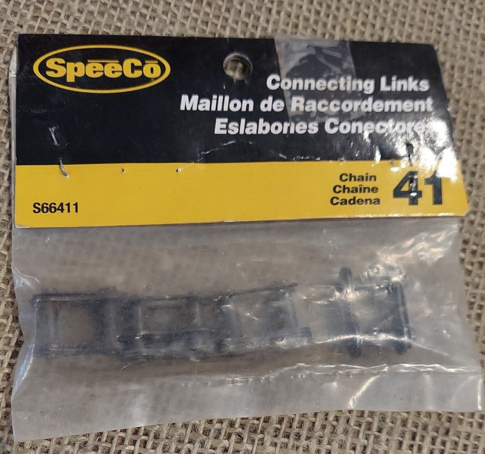 4 Pack - Speeco #41 Steel Connecting Link S66411. 1/2" Pitch. Balkamp
