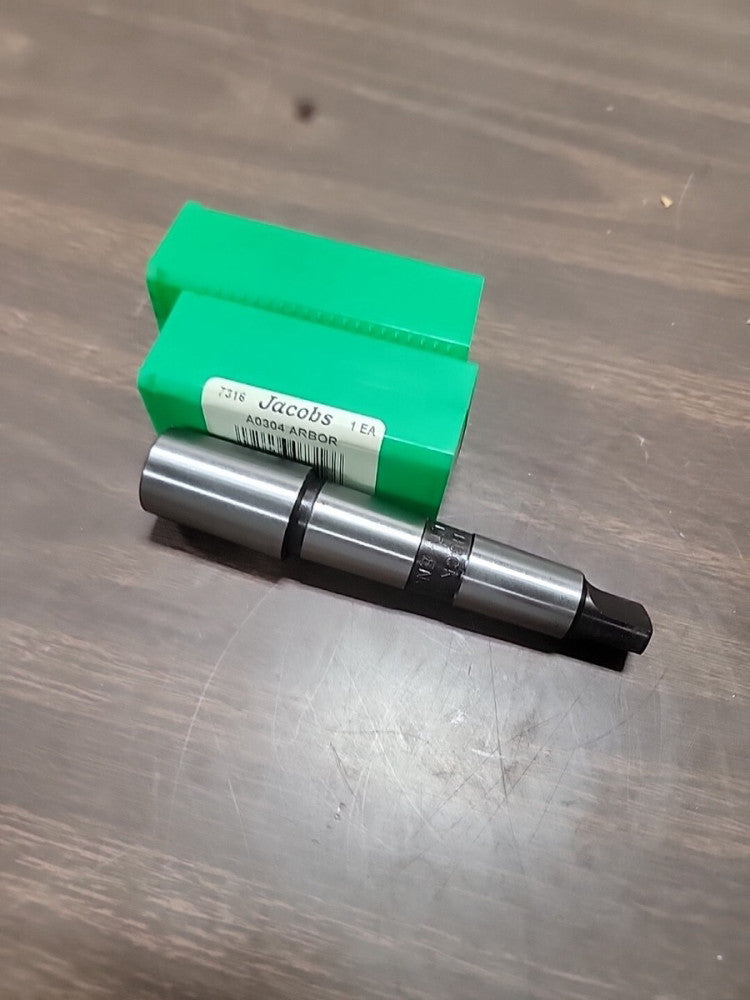 JACOBS # 7316 Drill Chuck ARBOR, # 3 Morse Taper MT, # 4 Jacobs Taper, A0304, LN