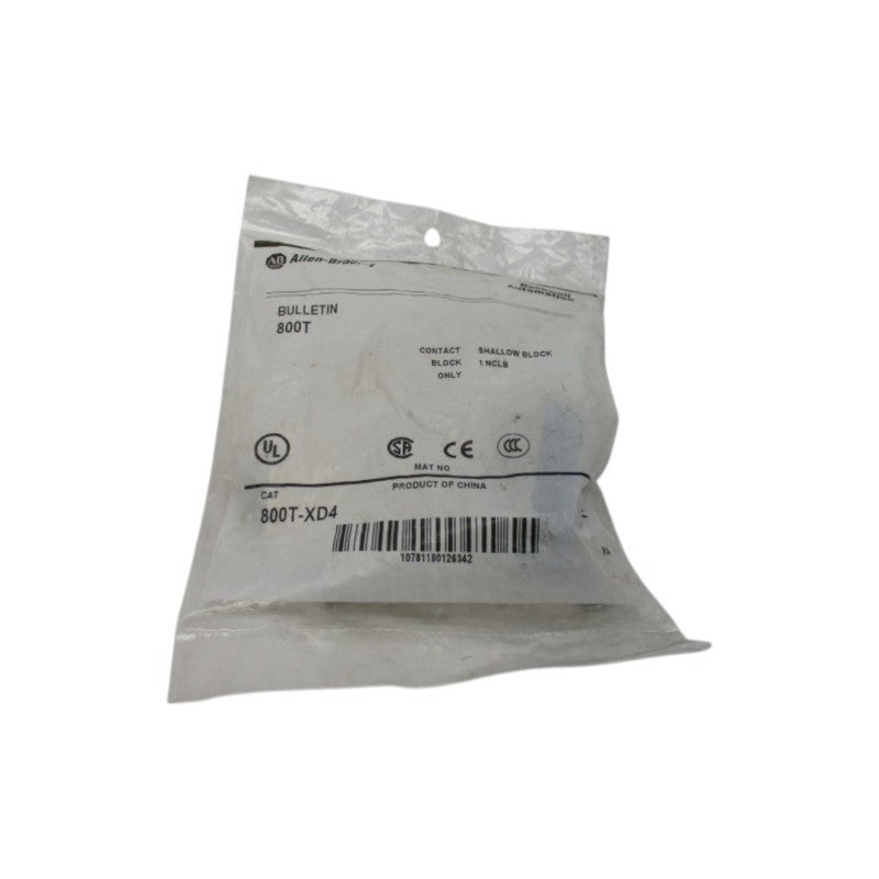ALLEN BRADLEY 800T-XD4 SER. E NSMP