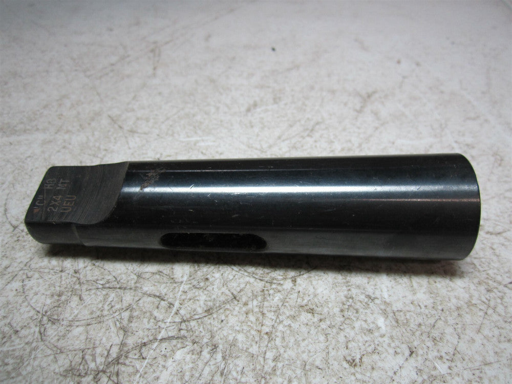 Size "C" H8 2 x 4 Morse Taper Taper Shank End Mill Adapter
