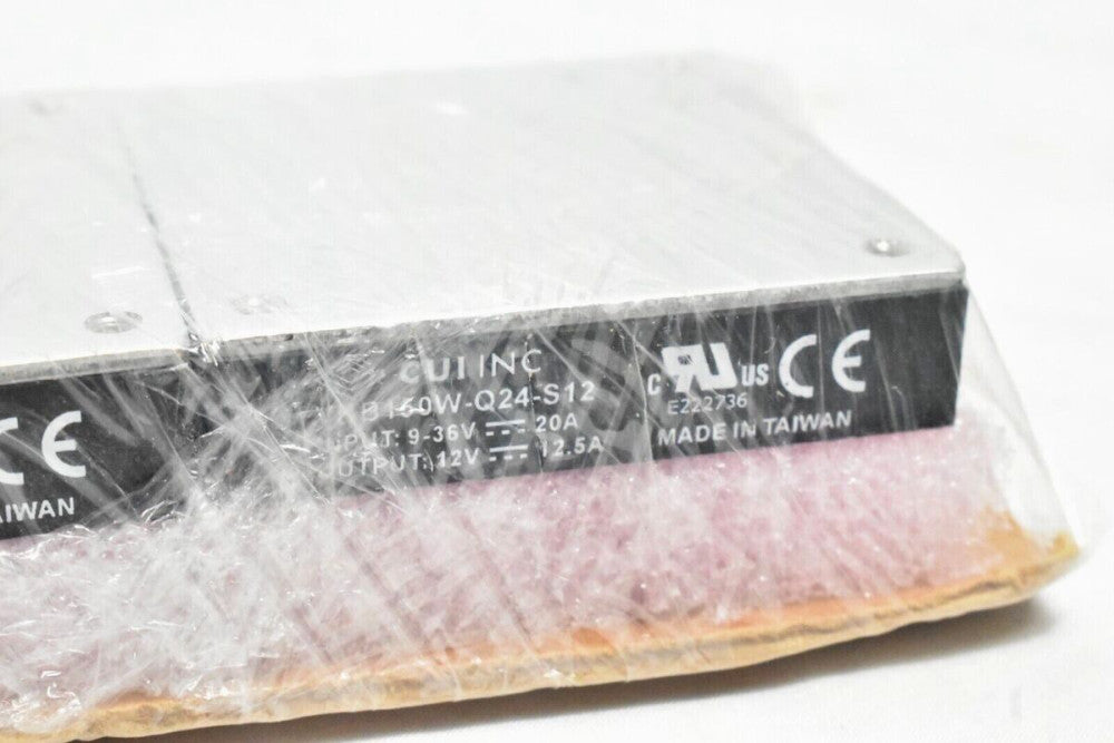 CUI VHB150W-Q24-S12 Isolated DC/DC Converter 12V 150W (12V 12.5A Out; 9-36V In)