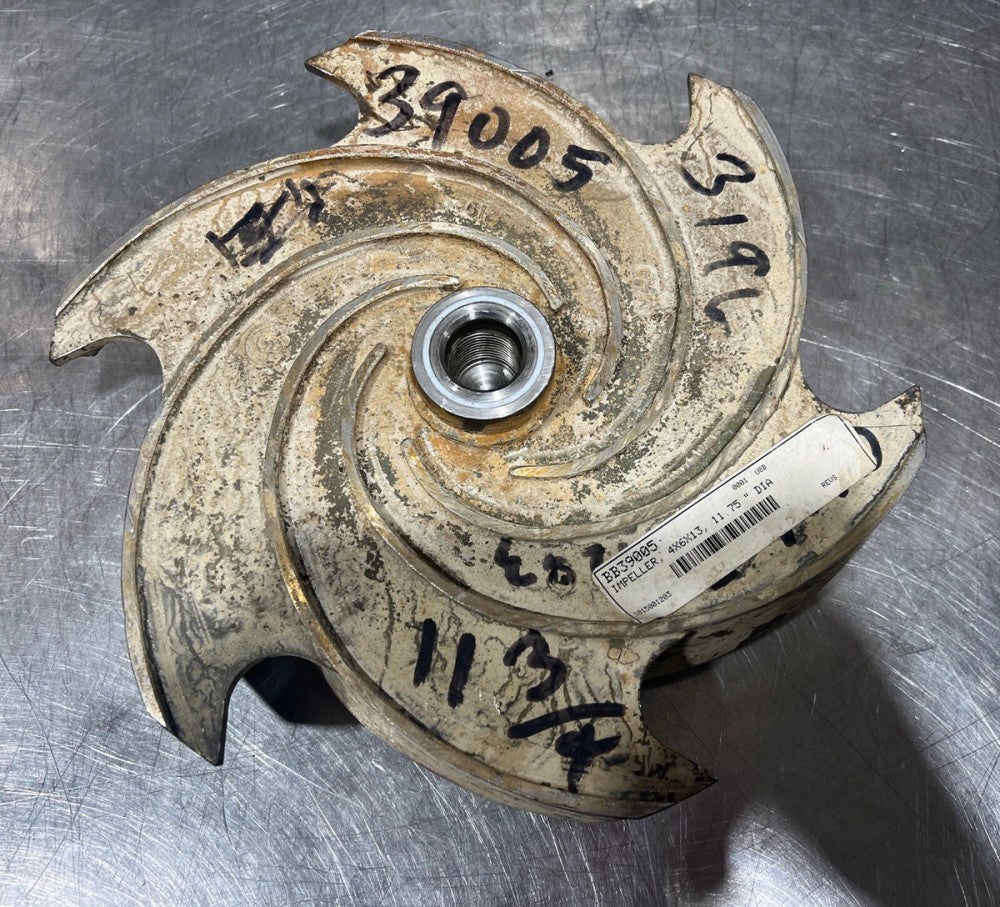Goulds Pump IMPELLER 54612 Nos Surplus 4x6x13, 11.75” Diameter