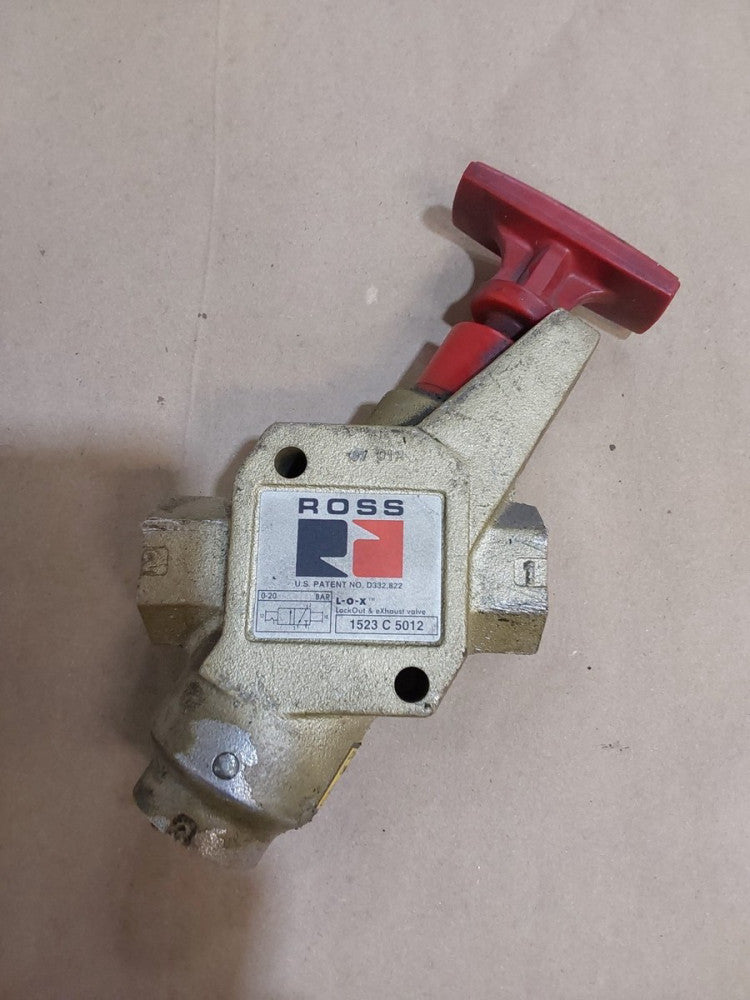 Ross Controls Brass Relief Valve 1523C5012...1523-C-5012