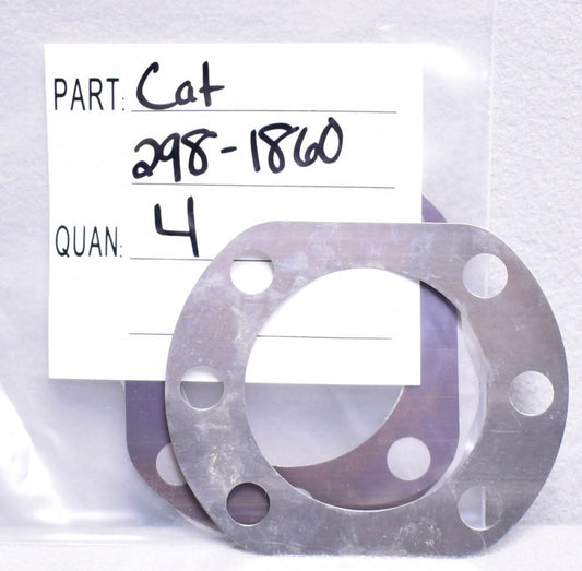 4 Count OEM CAT Caterpillar Shims 298-1860