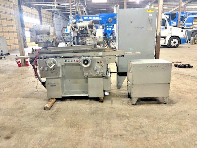 10" x 24" CINCINATTI CYLINDRICAL GRINDER W/ SWING-DOWN GRINDING SPINDLE ATTACH.