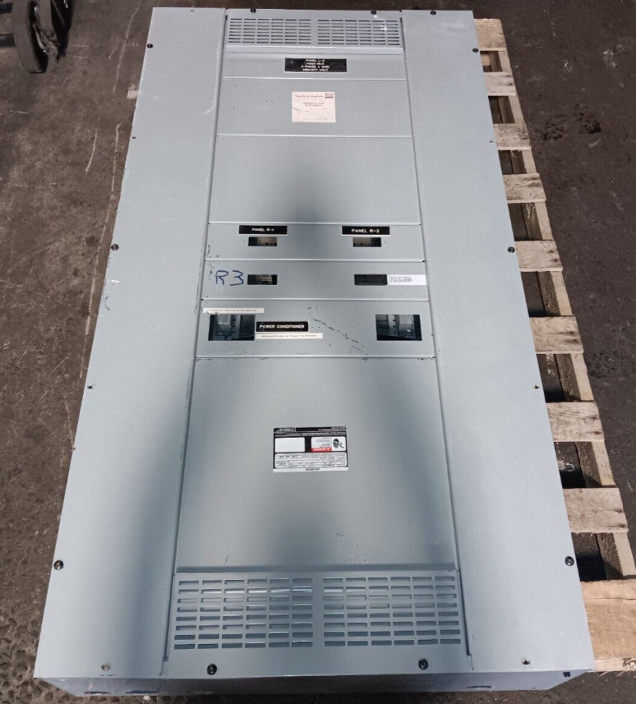 SIEMENS S4E60ML400ETS 400 AMP MAIN LUG S4 PANELBOARD 480/277 VAC 3Ø 4W