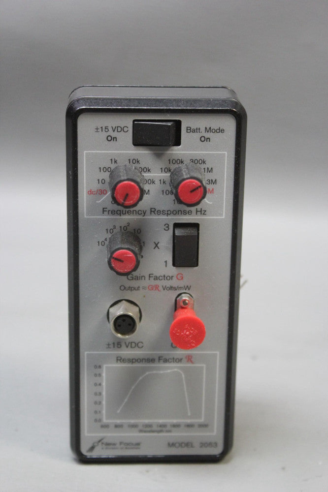 NEW FOCUS 2053 FIBER OPTIC RECIEVER