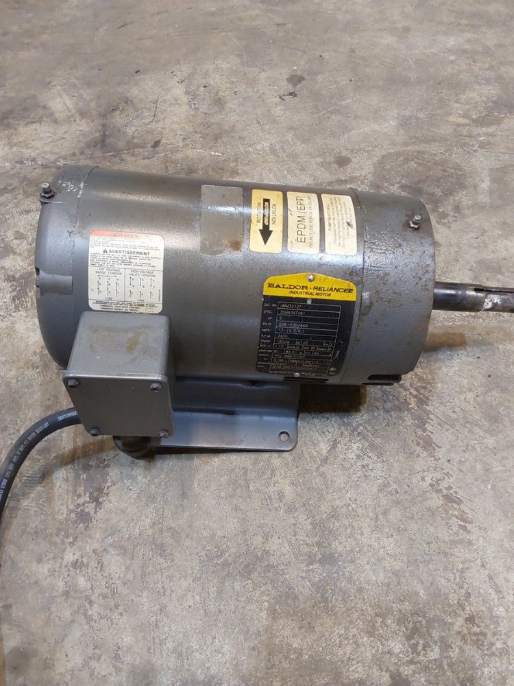 BALDOR-RELIANCE. JMM3312T MOTOR 5HP 3450 RPM