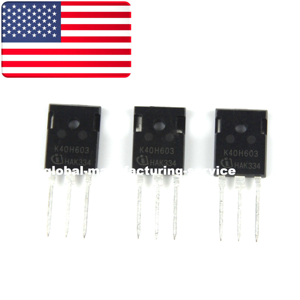 3PCS/ Brand New In Box K40H603 Transistor - US Stock