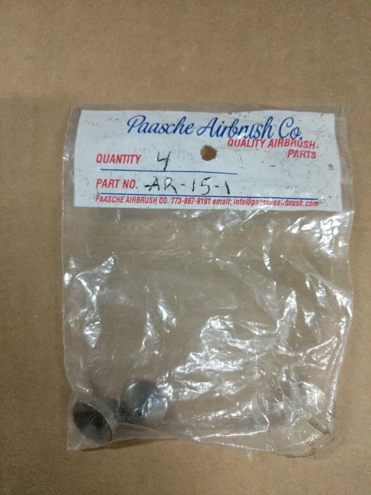 set of 2 Paasche Airbrush U-AR-15-1 Aircap