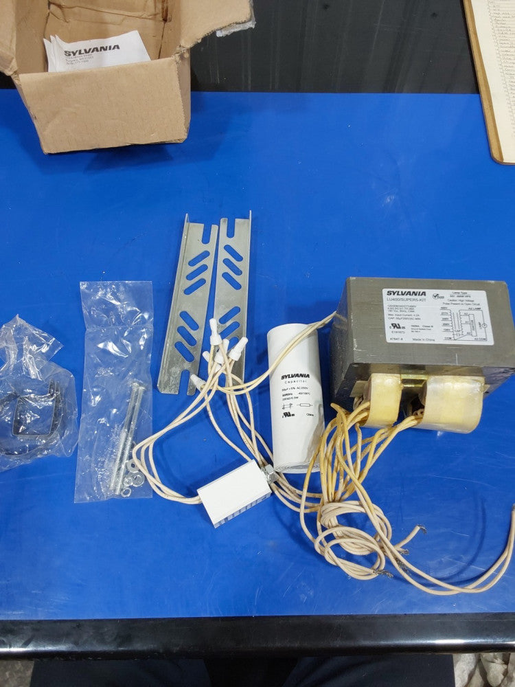 NEW Sylvania LU400/SUPER5-KIT LUMALUX Magnetic Ballast 47647-0 480V
