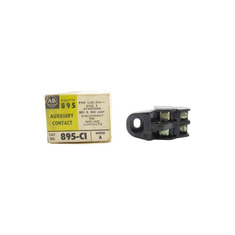 ALLEN BRADLEY 895-C1 SER. A (BK/YL) NSMP
