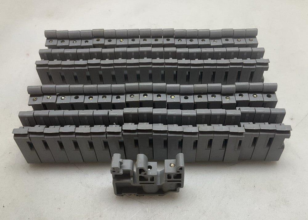 38 Pack Entrelec Terminal Block End Barrier Lot Of B1 B2 B3 B4 *SEE PICTURES