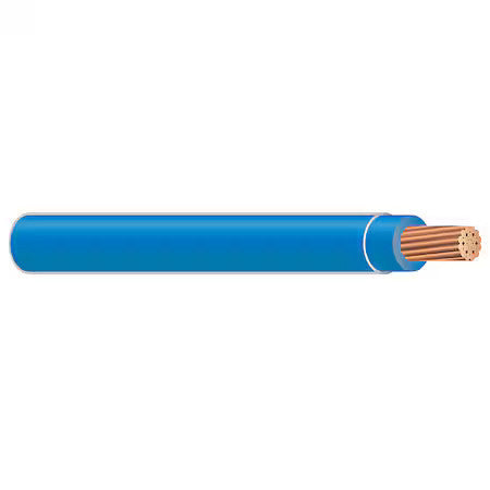 Southwire 37104771 Xhhw Building Wire, Copper, 12 Awg, 1C, Blue, Stranded, 500