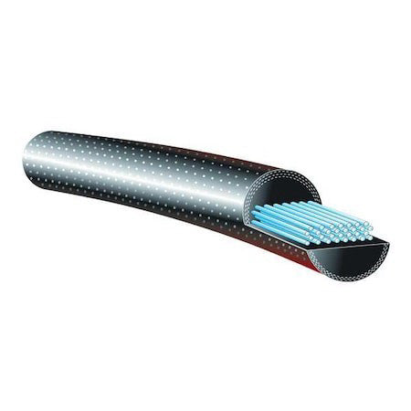 Gates 6 X 98 Re Belt Endless Round Belt,Solid,3/8 In,Rubber